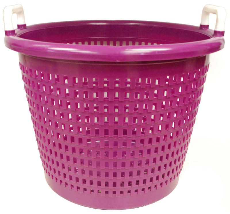 Purple Plastic Baskets