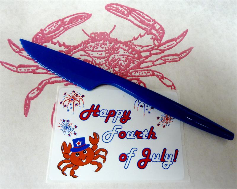 Royal Blue Crab Picking Knife